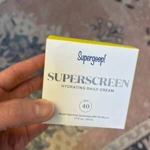 Supergoop! Superscreen Daily Cream SPF 40 - NIB